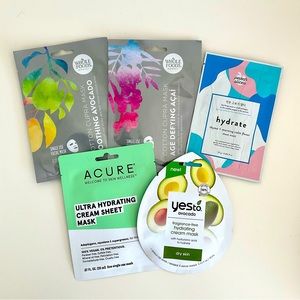 5-Pack of Sheet Masks